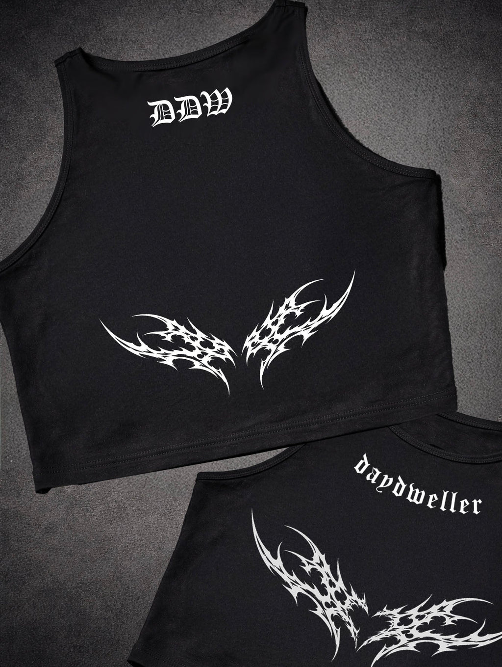 'Cybersigilism' Crop Top