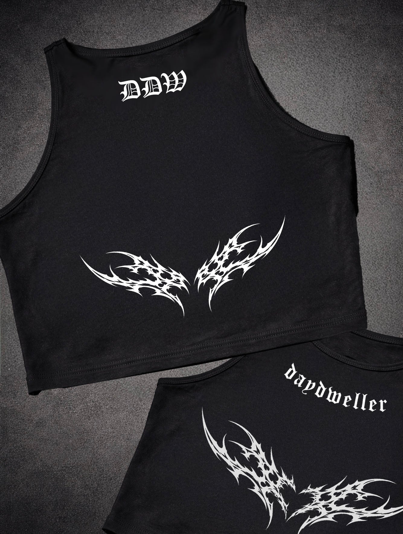 'Cybersigilism' Crop Top