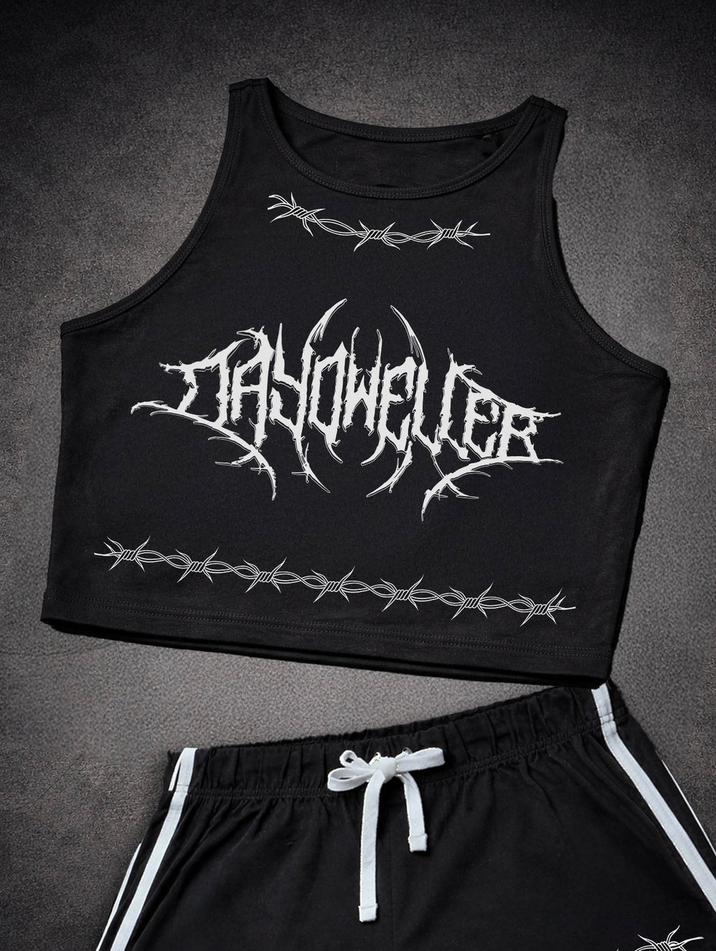 'DDW Barb' Crop Top