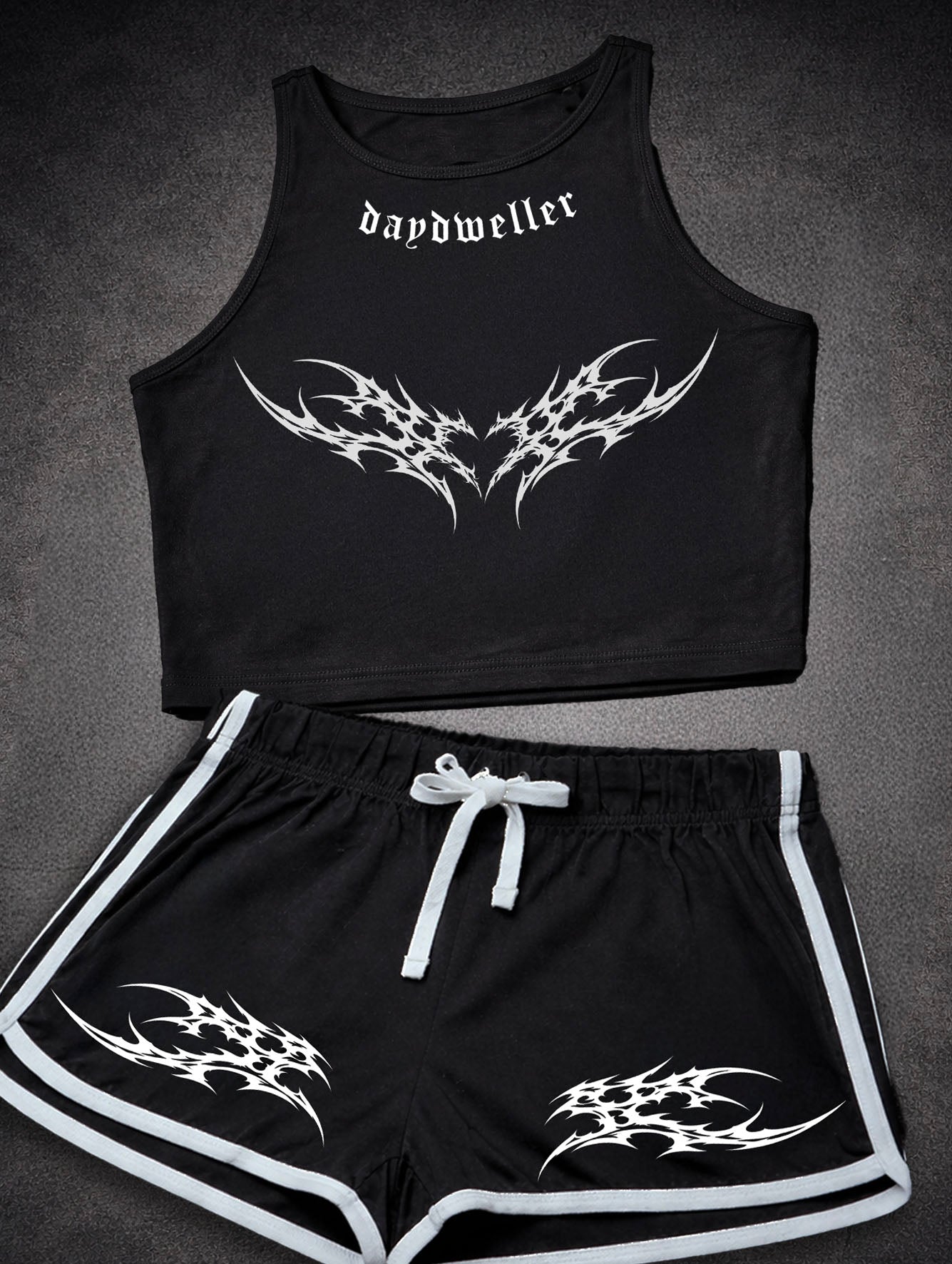 'Cybersigilism' Crop Top
