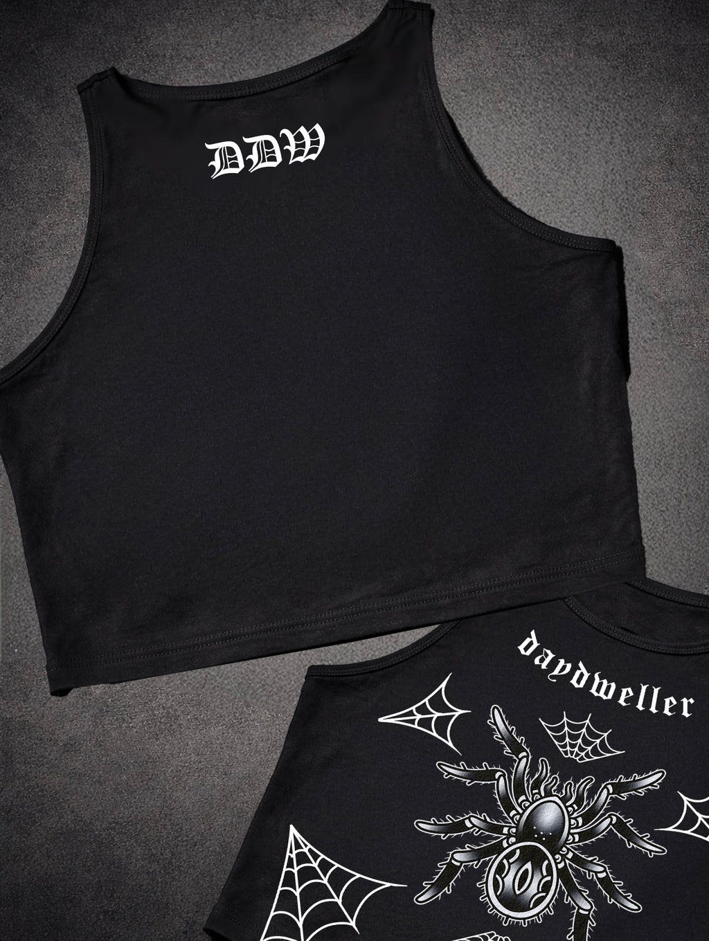 'Spider' Crop Top