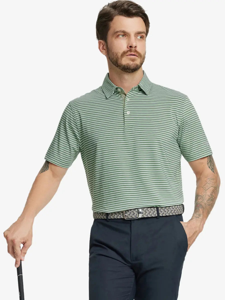Sport Fit Stripe Polo