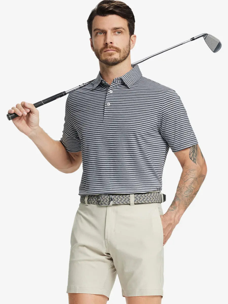 Sport Fit Stripe Polo