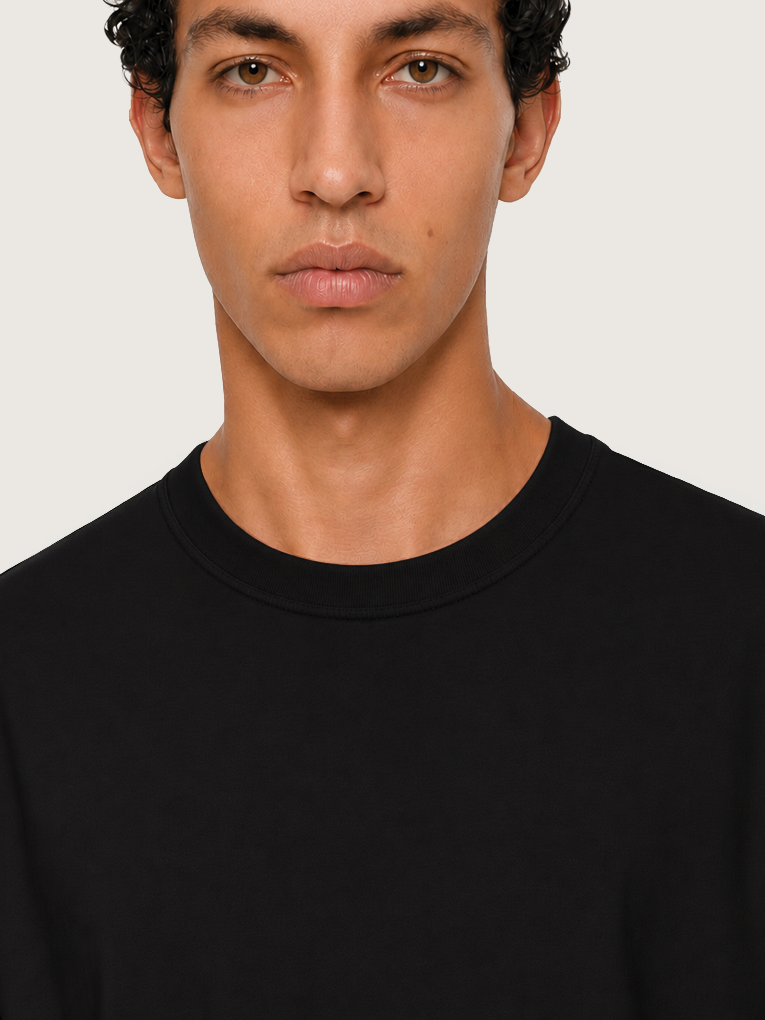 The Relaxed T-shirt || Black | Organic Cotton