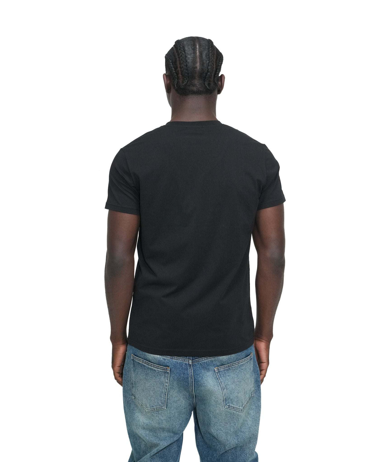 Men's V-Neck Black T-Shirt