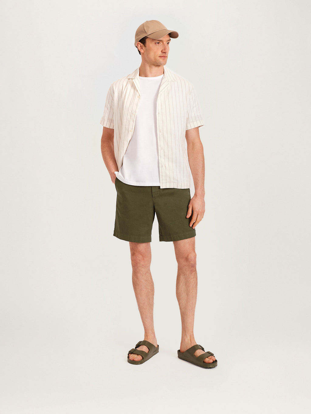 The Easy Shorts || Cypress Olive | Cotton