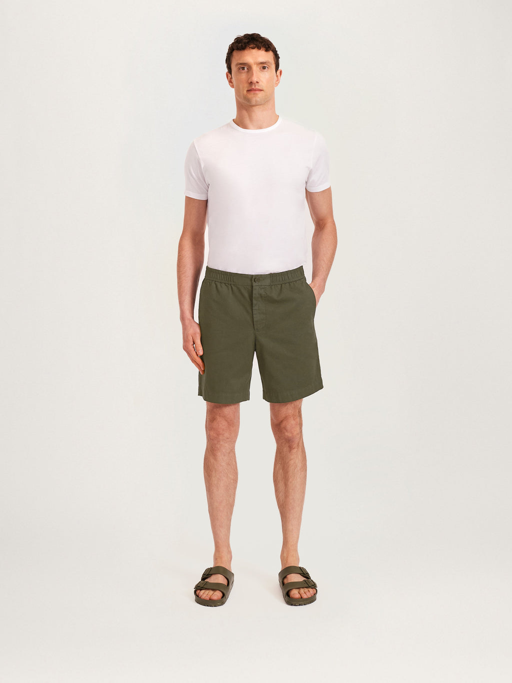 The Easy Shorts || Cypress Olive | Cotton