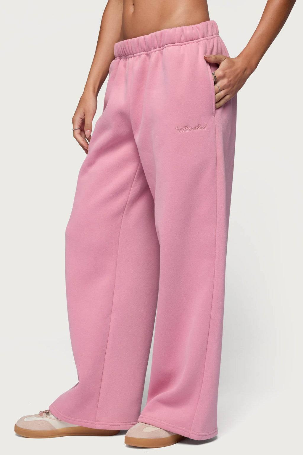 Basic Girl Wide Leg Edikted Sweatpants