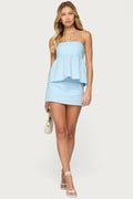 Avalai Linen Look Mini Skort