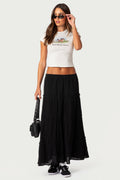 Charlotte Tiered Maxi Skirt