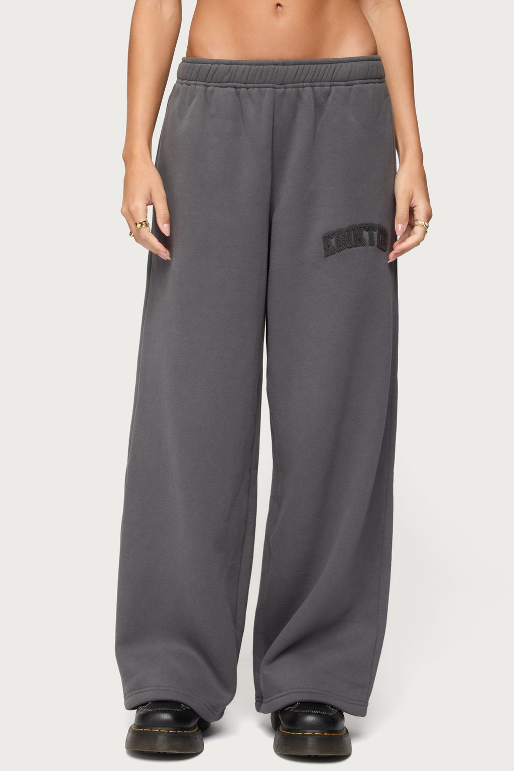 Edikted To You Wide Leg Sweatpants