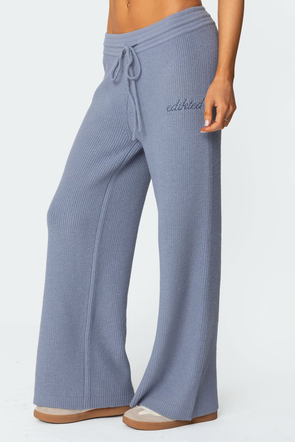 Kris Ribbed Knit Sweatpants