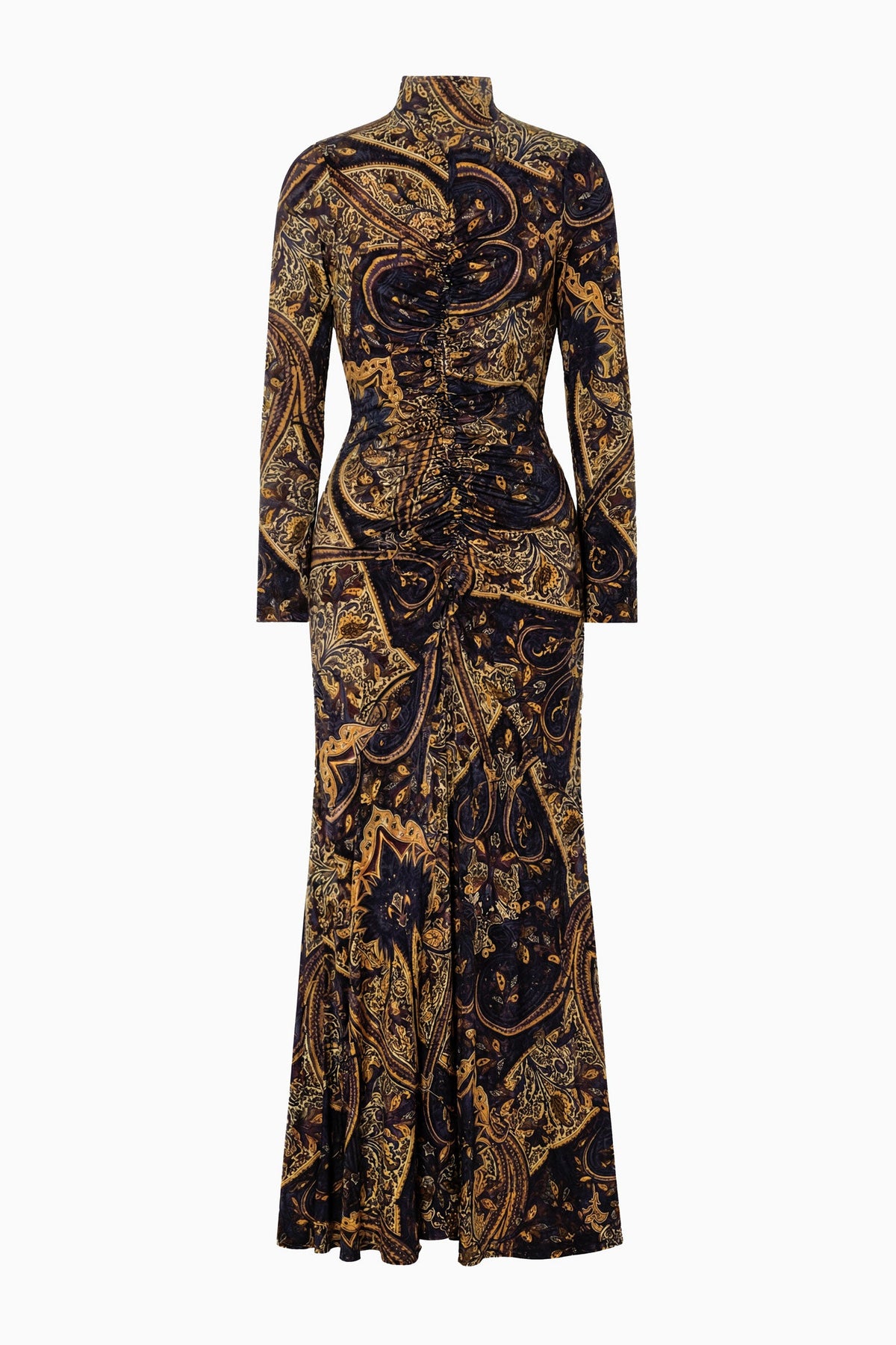 Ida Long Sleeve Jersey Dress - Twilight Paisley