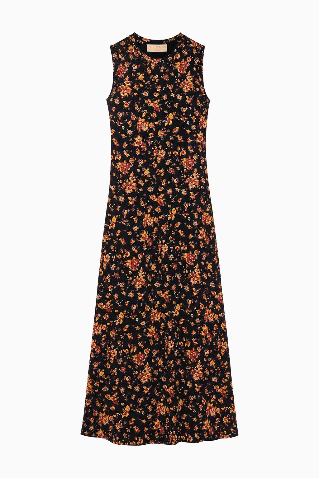 Orla Sleeveless Jersey Dress - Noir Floral