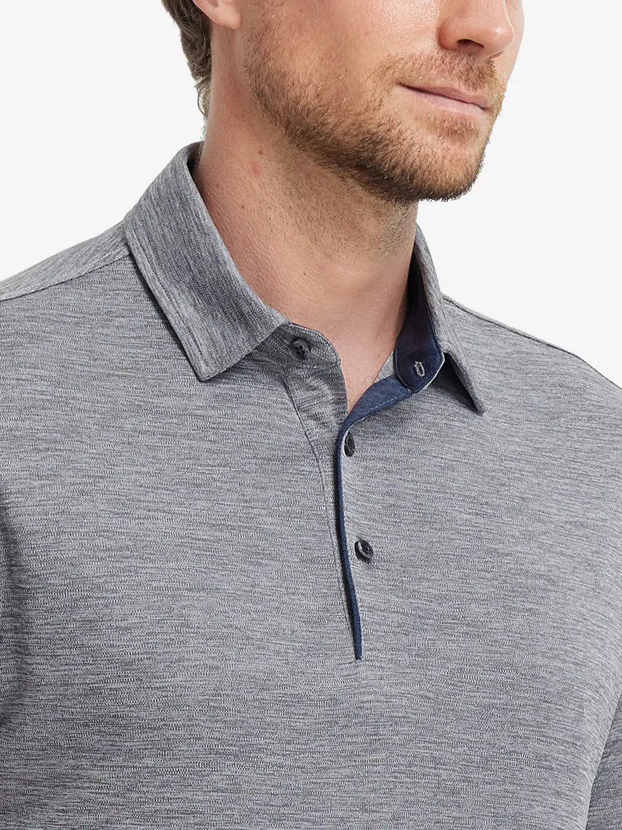Modern Fit Melange Polo