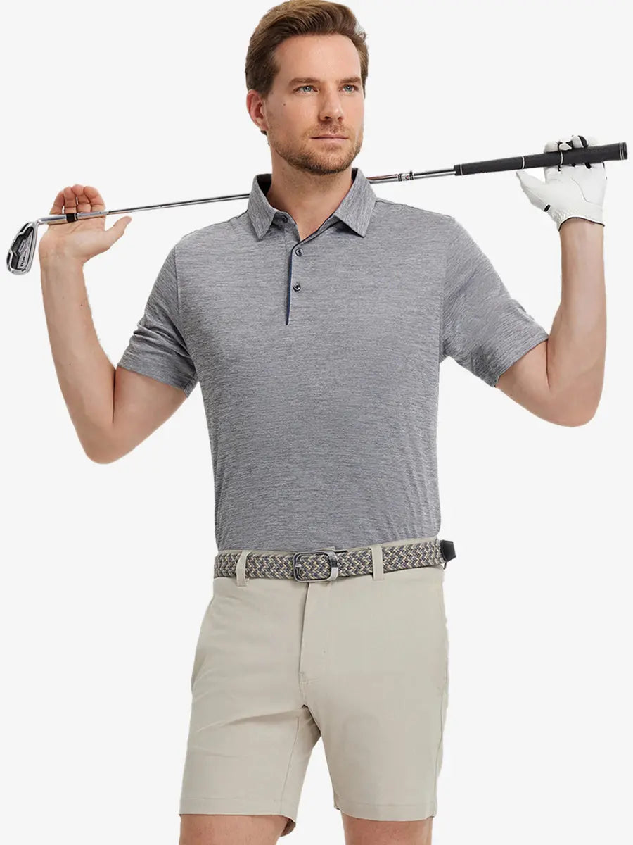 Modern Fit Melange Polo