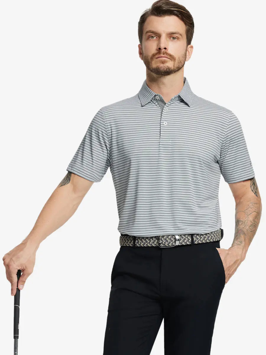Sport Fit Stripe Polo