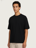 The Relaxed T-shirt || Black | Organic Cotton