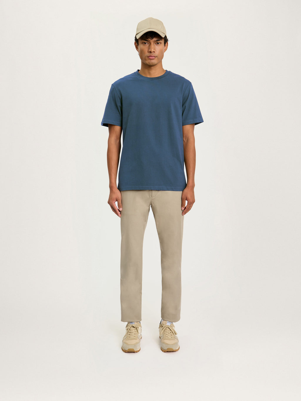 The Heavyweight Tee || Petrol Blue | Organic Cotton