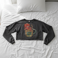 Hot Coffee L/S Crop