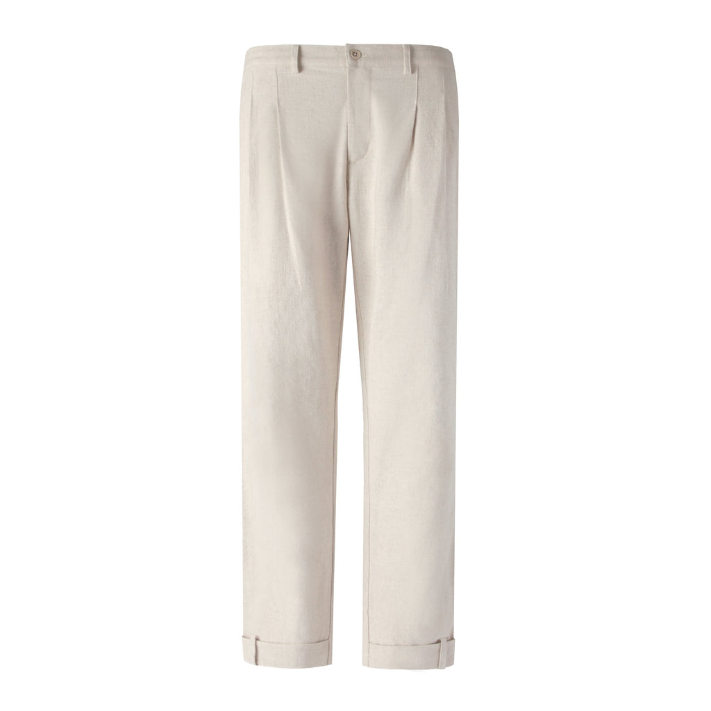 Traveler Pants (Natural Linen)