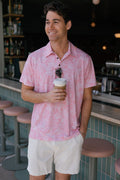 The 19th Hole - Pink Golf Shirt