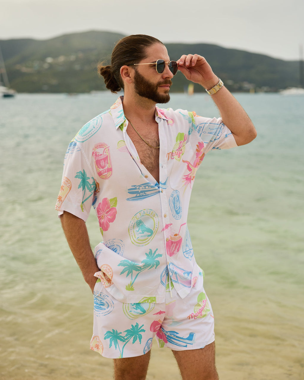 Margaritaville by Kenny Flowers – The Changes in Latitude - All-day Athleisure Short