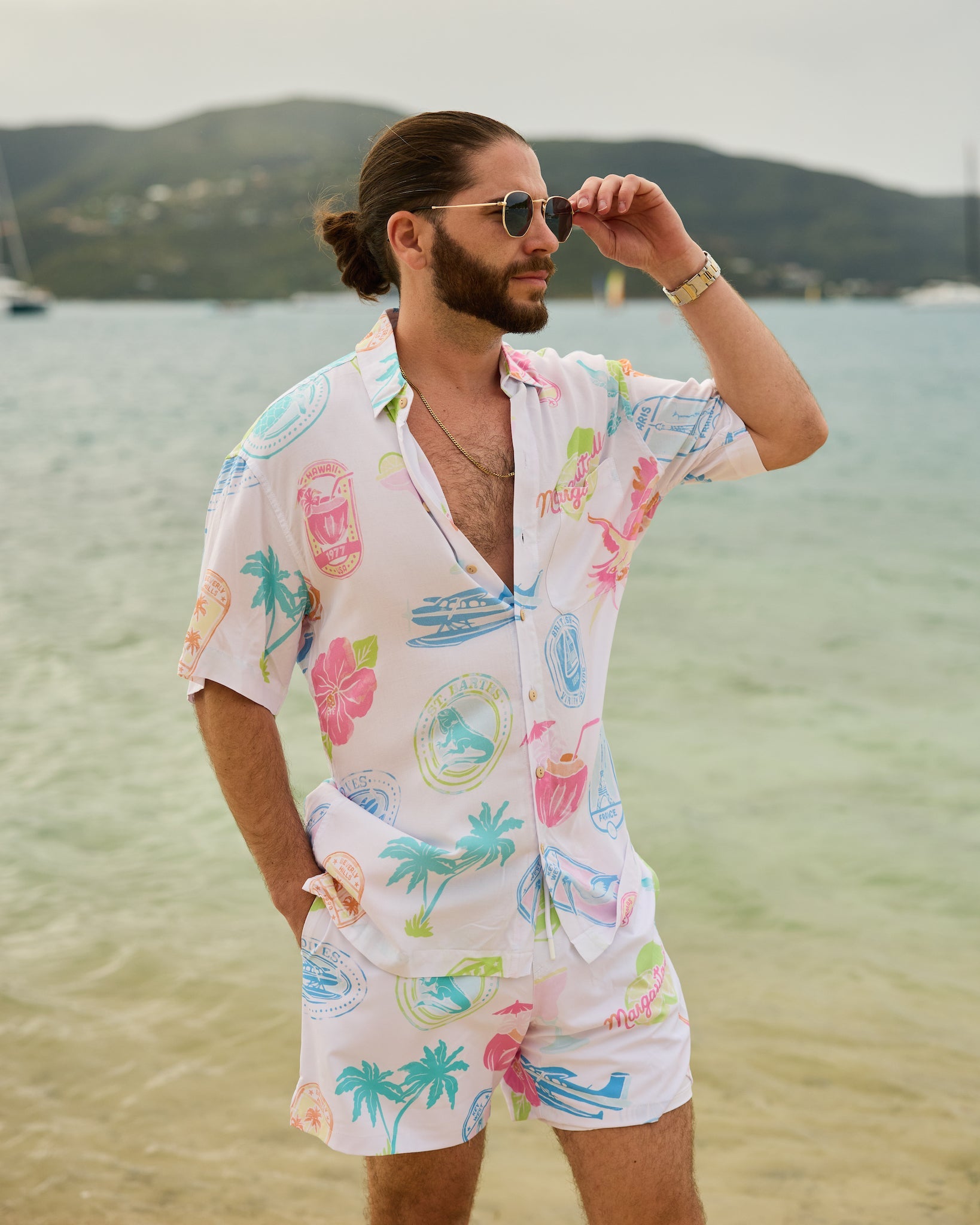 Margaritaville by Kenny Flowers – The Changes in Latitude - All-day Athleisure Short