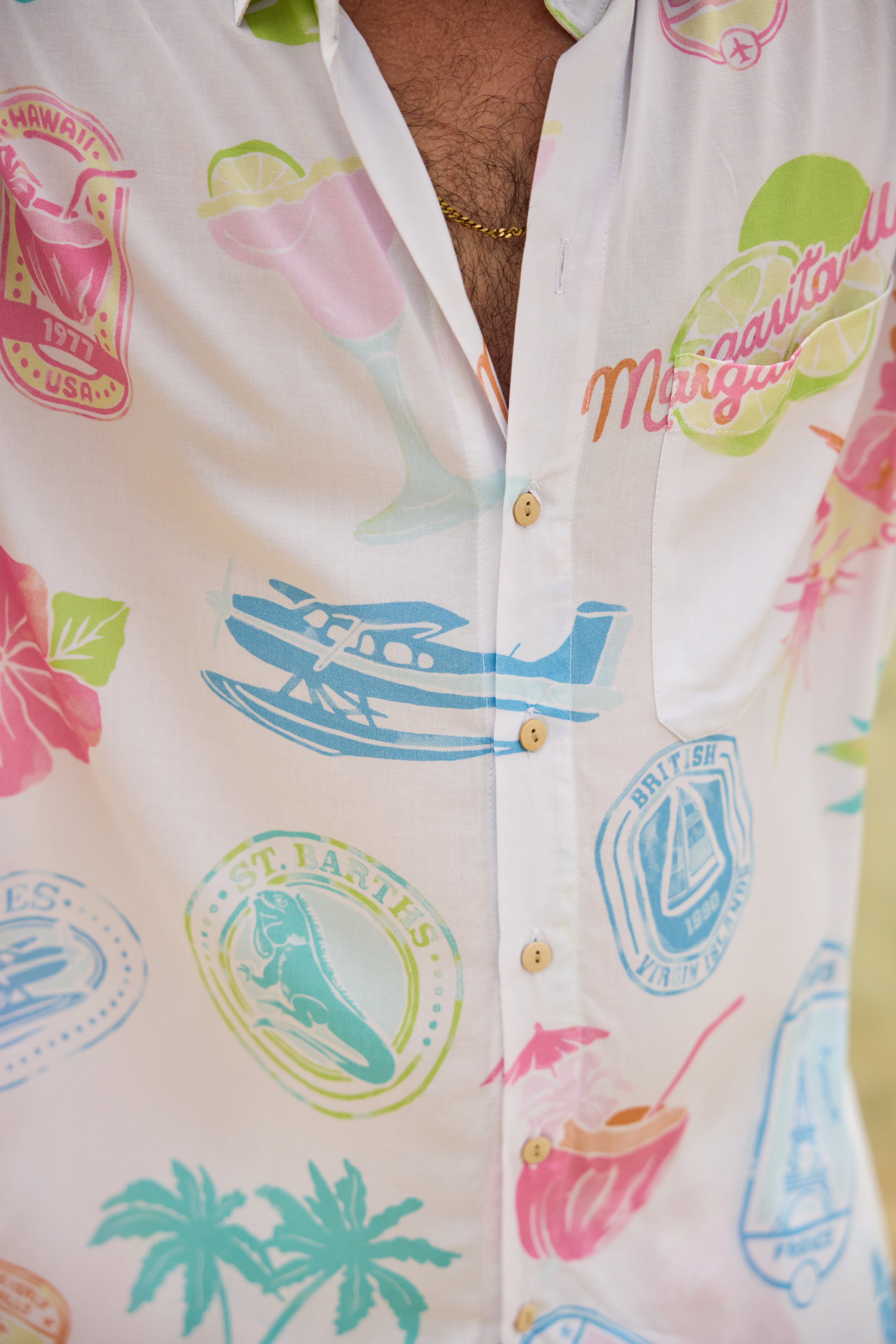 Margaritaville by Kenny Flowers – The Changes in Latitude - Short Sleeve Shirt