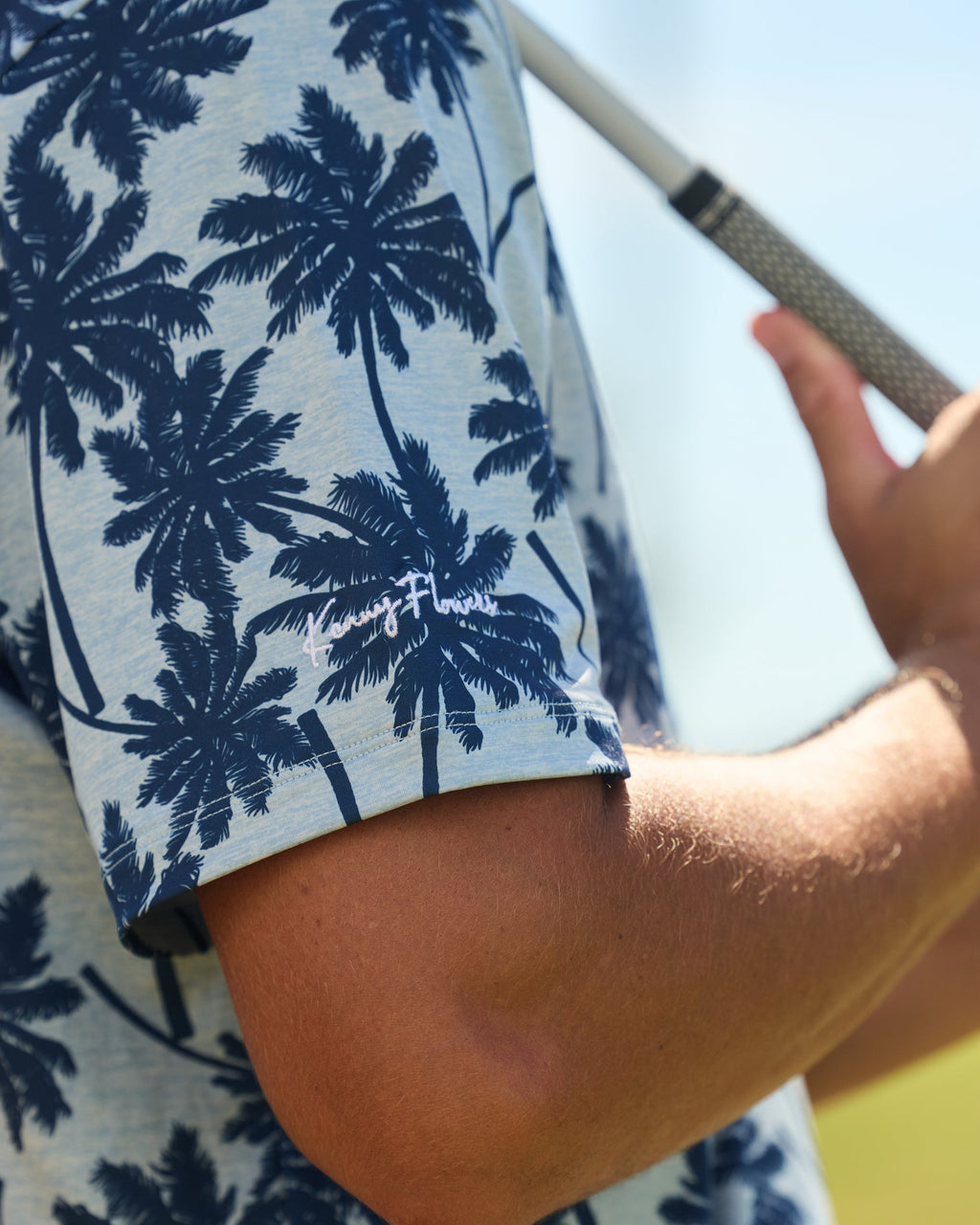 The Palmera - Heathered Golf Shirt