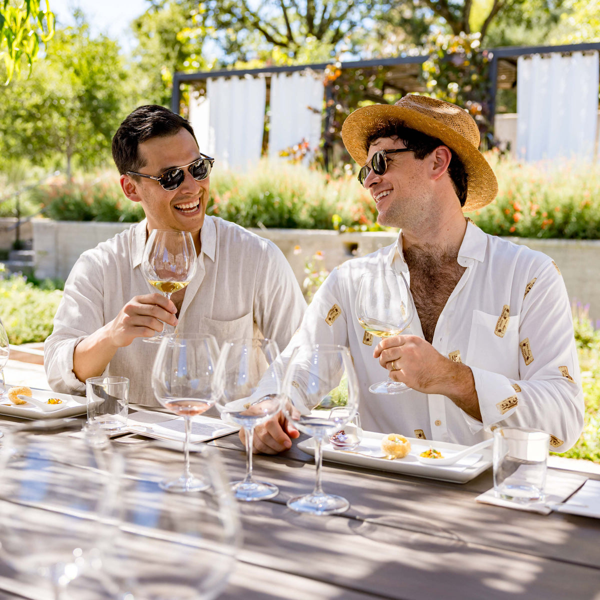 The Taste Maker - Long Sleeve Linen Blend Shirt