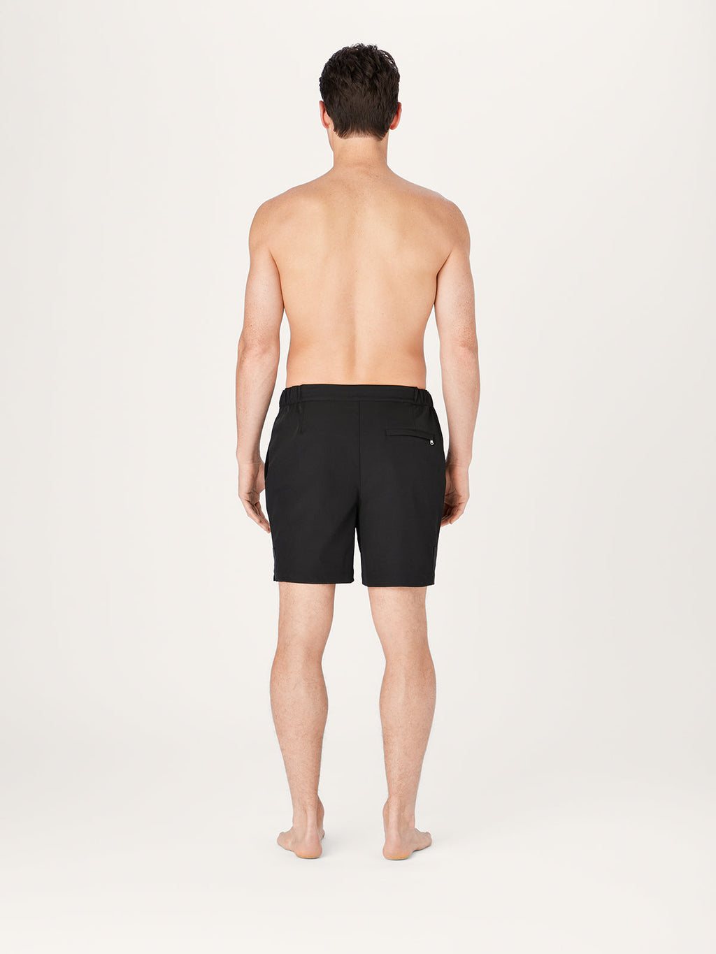 The Anywear Short 2.0 || Black | Recycled nylon without netting