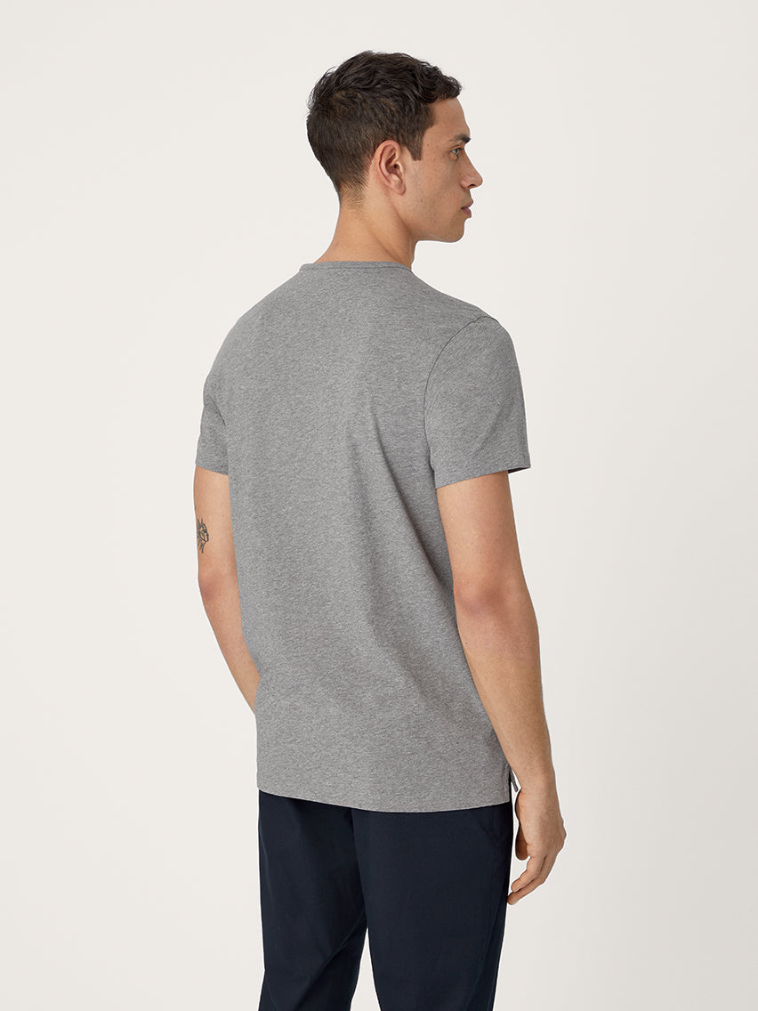 The Classic Tee || Grey Marl | Organic Cotton