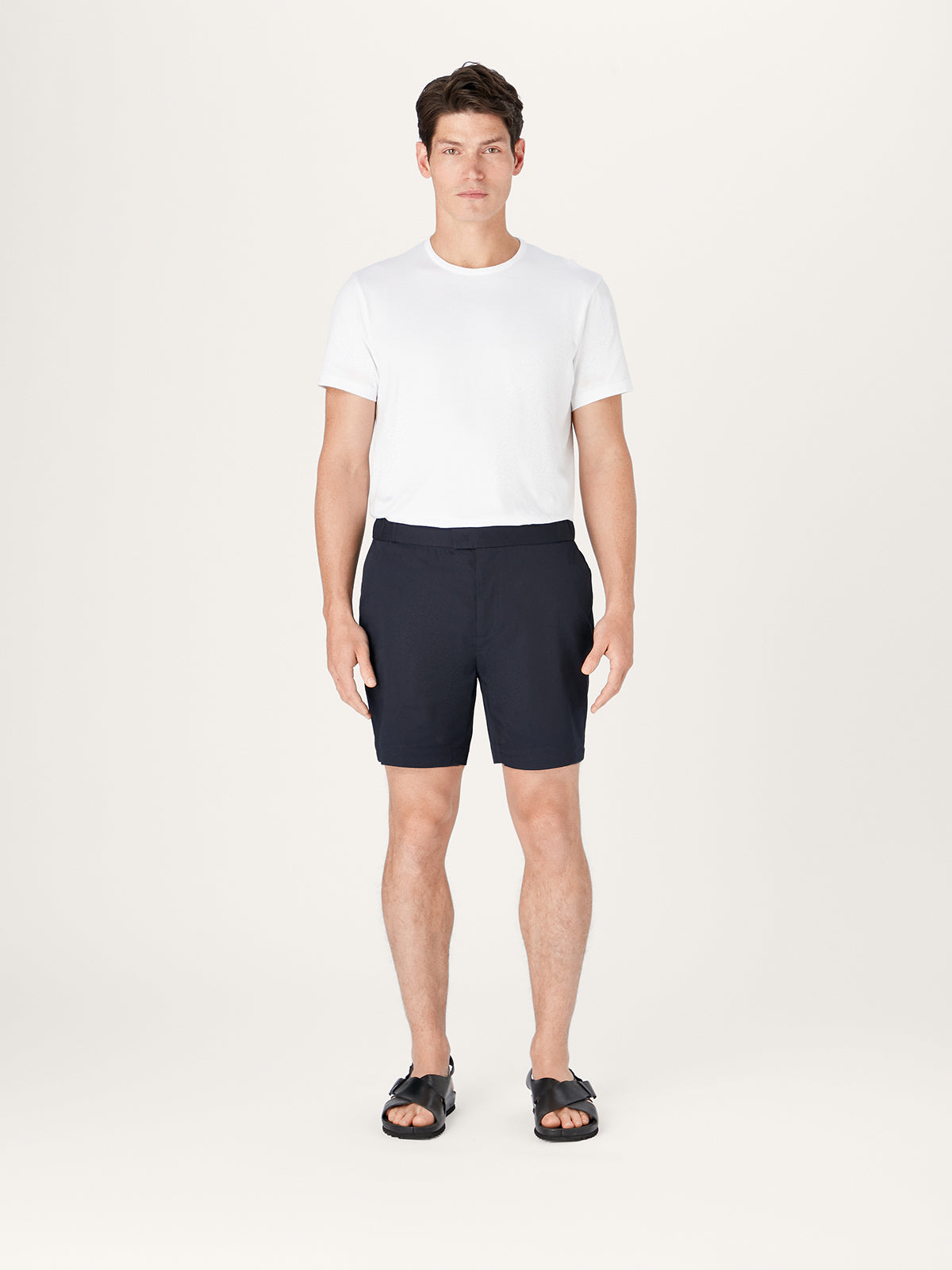 The 12 Shorts 8" || Navy | Organic Cotton