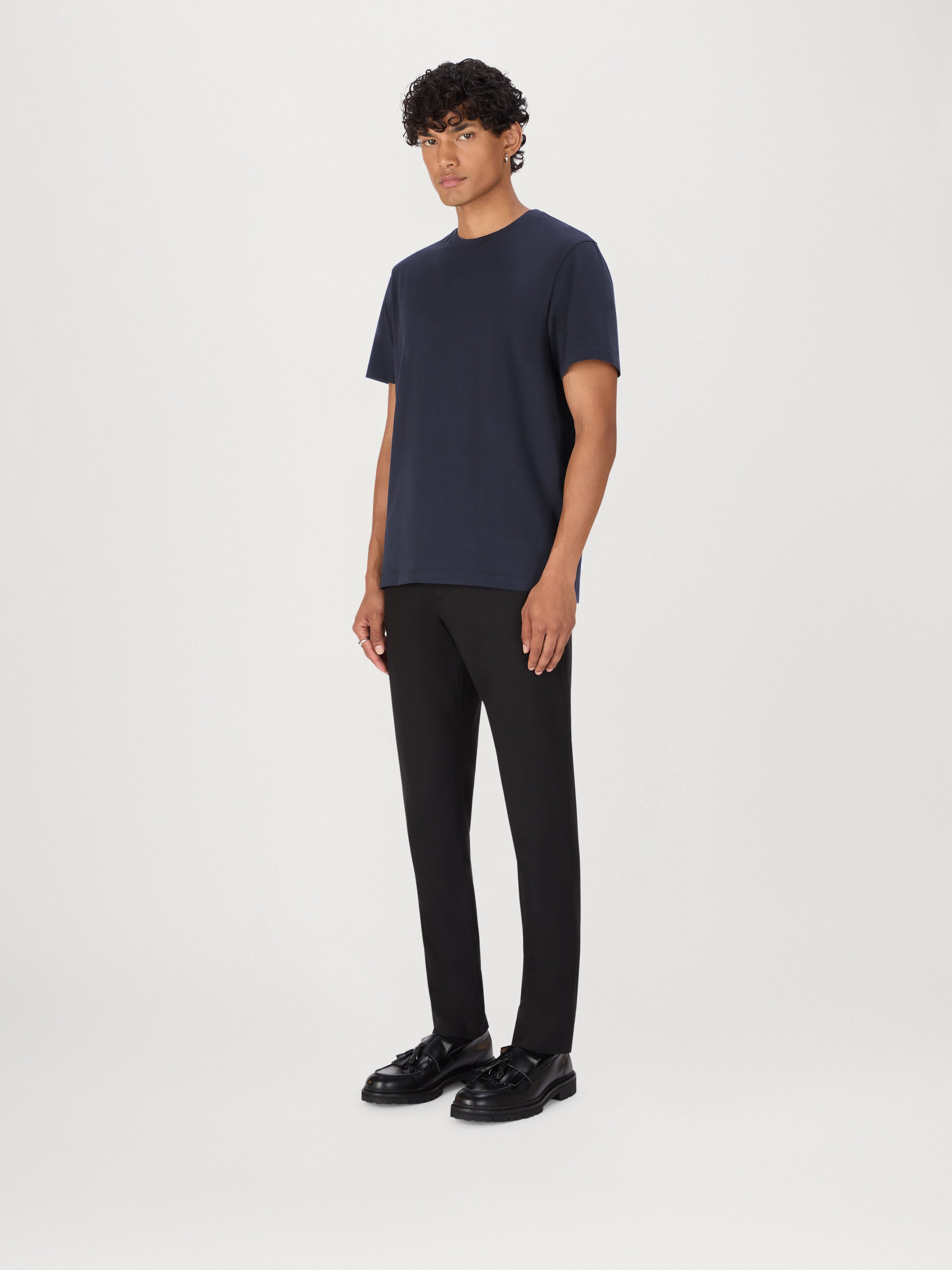 The Heavyweight Tee || Navy | Organic Cotton