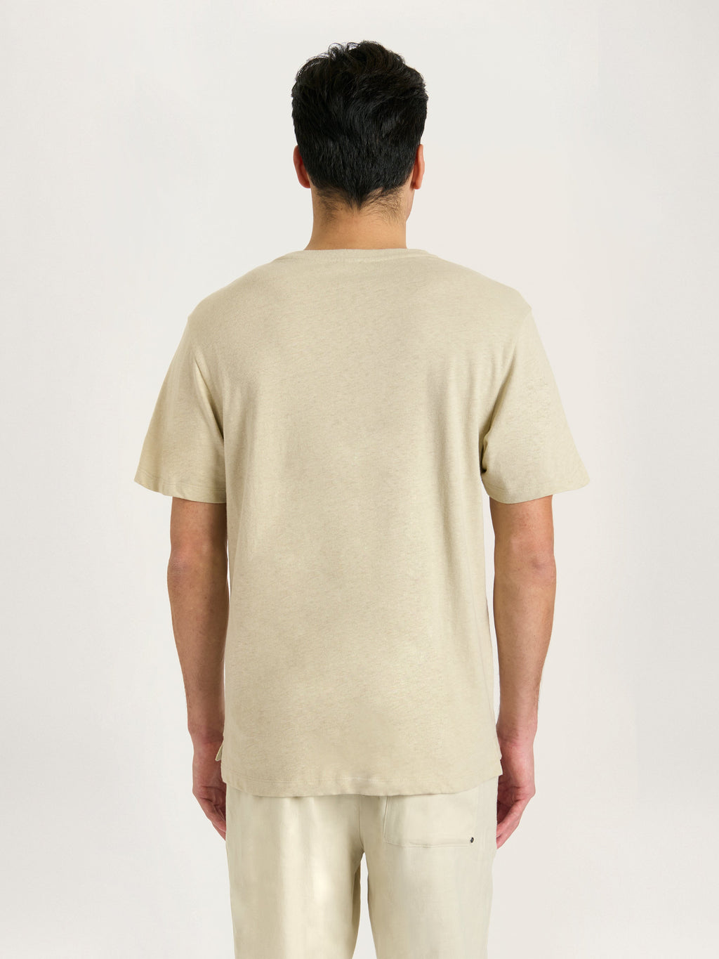 The Linen Tee || Parchment | Linen