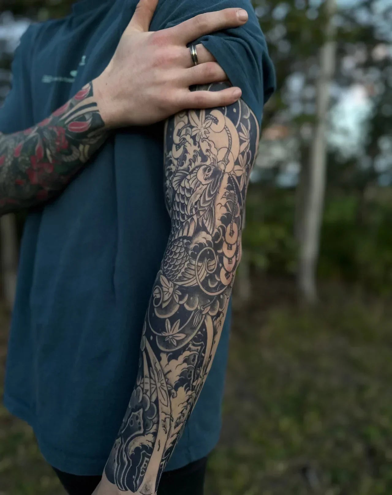 Lucky Koi -  Full Sleeve