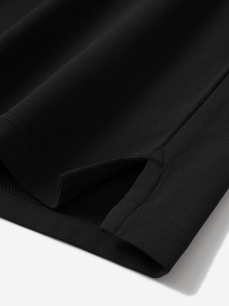 Dry Fit Short Sleeve Rib Collar & Cuff Polo Shirt