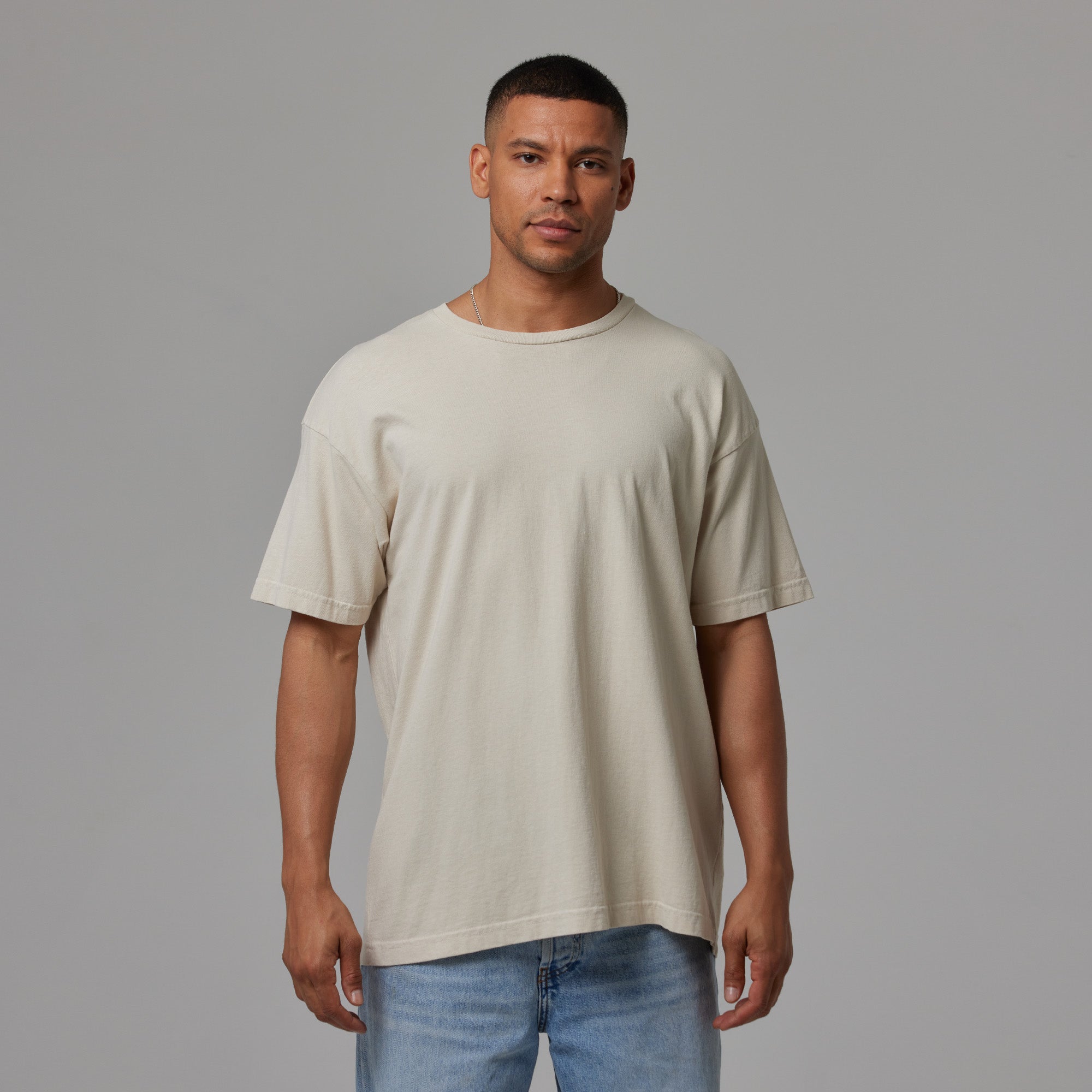 MENS DROP SHOULDER TEE 6 PACK