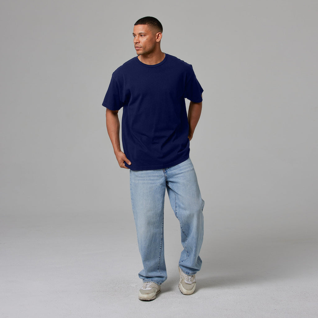 MENS DROP SHOULDER TEE 6 PACK