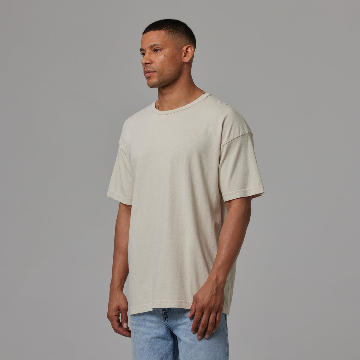 MENS DROP SHOULDER TEE 6 PACK