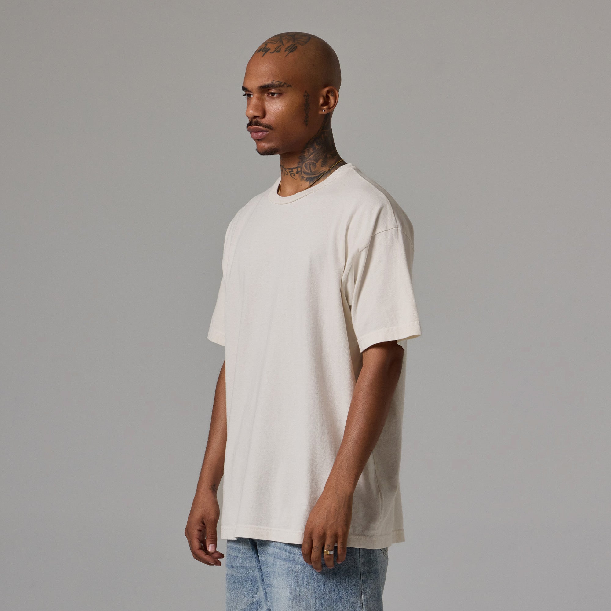 MENS DROP SHOULDER TEE 3 PACK - MIX & MATCH