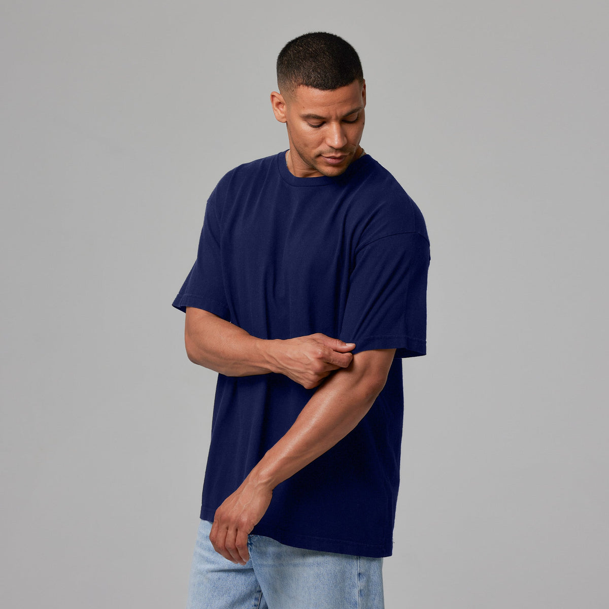 MENS DROP SHOULDER TEE 6 PACK