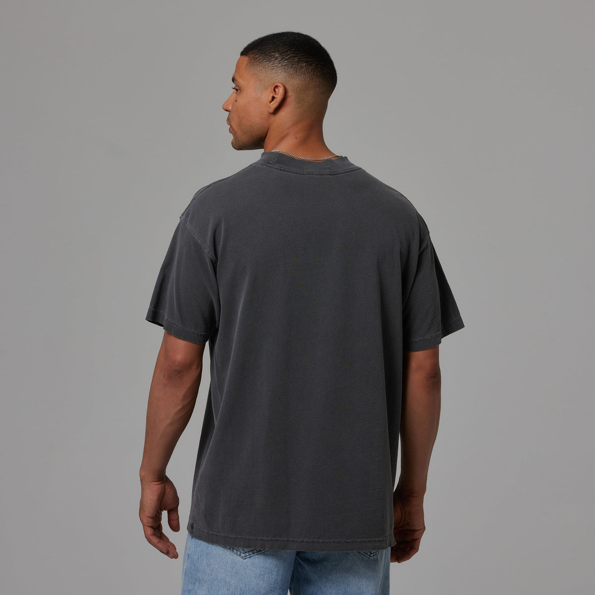 MENS MOCK NECK TEE
