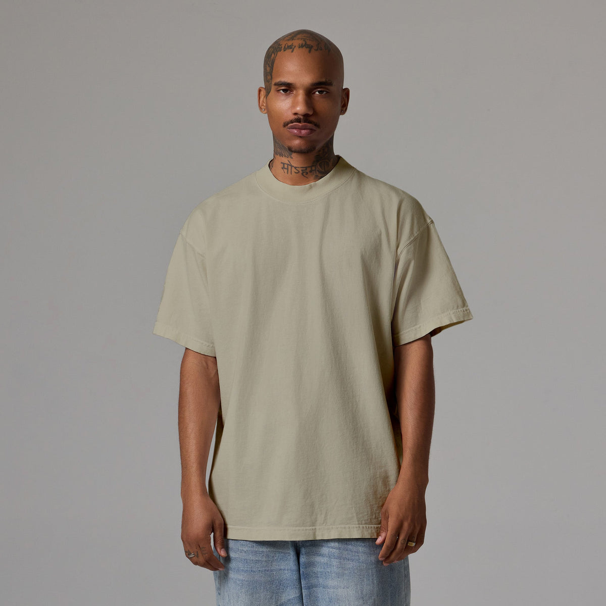 MENS MOCK NECK TEE 3 PACK - MIX & MATCH