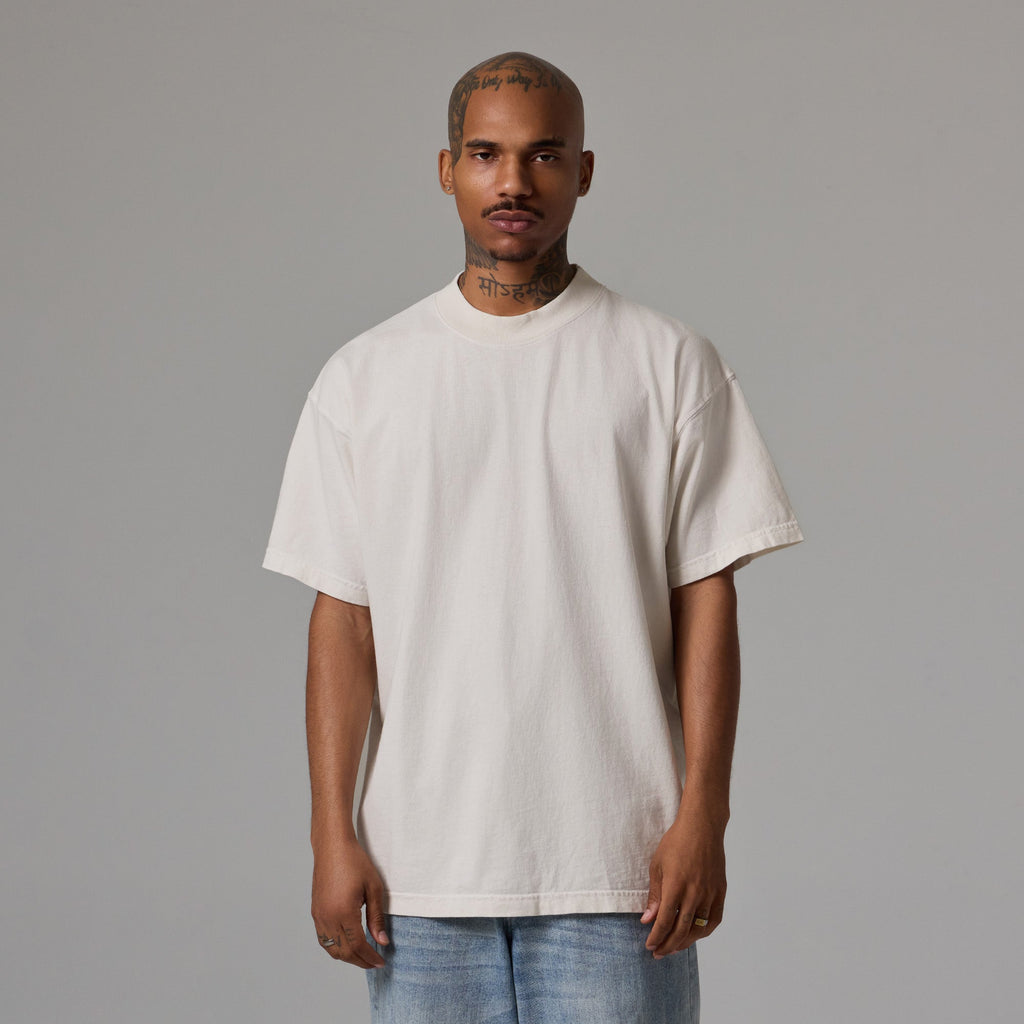 MENS MOCK NECK TEE 6 PACK
