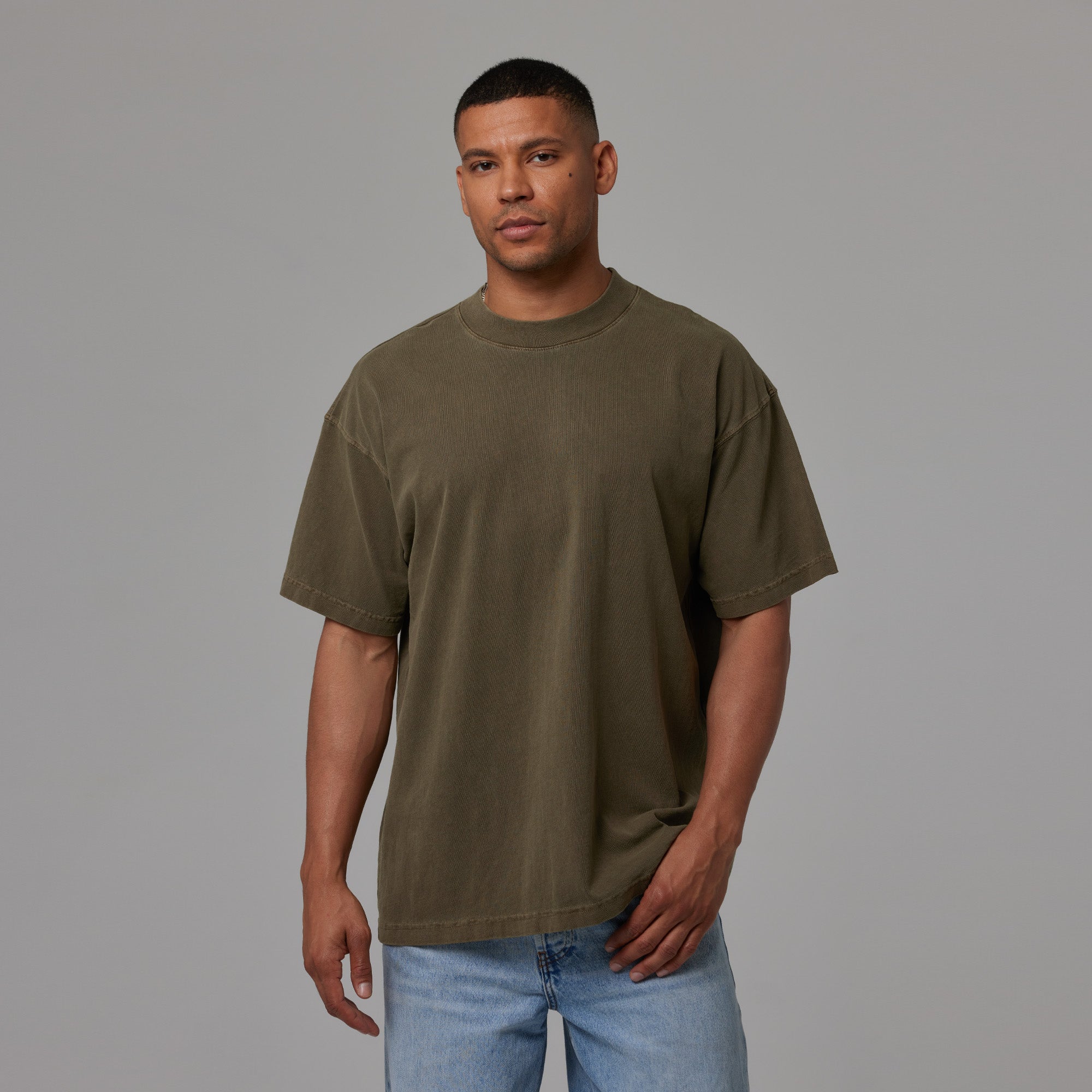 MENS MOCK NECK TEE 3 PACK - MIX & MATCH