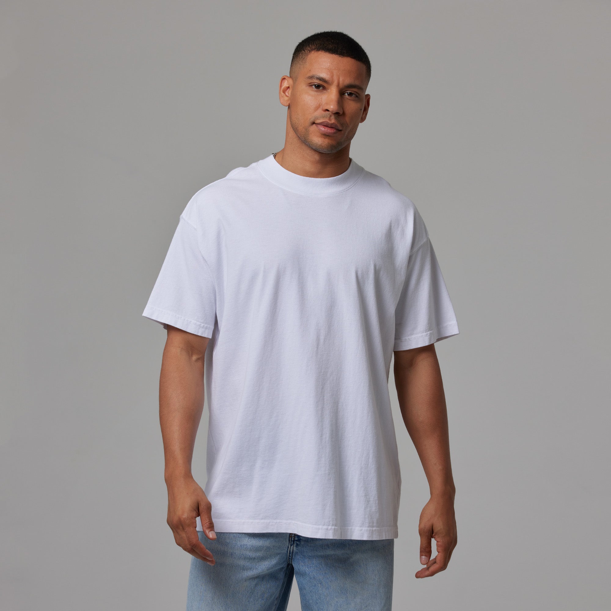 MENS MOCK NECK TEE 3 PACK - MIX & MATCH