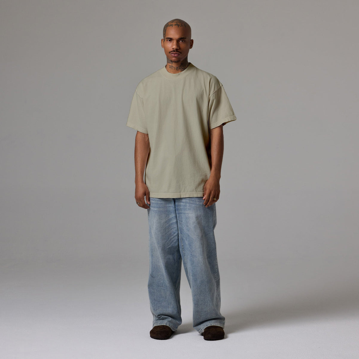 MENS MOCK NECK TEE 3 PACK - MIX & MATCH
