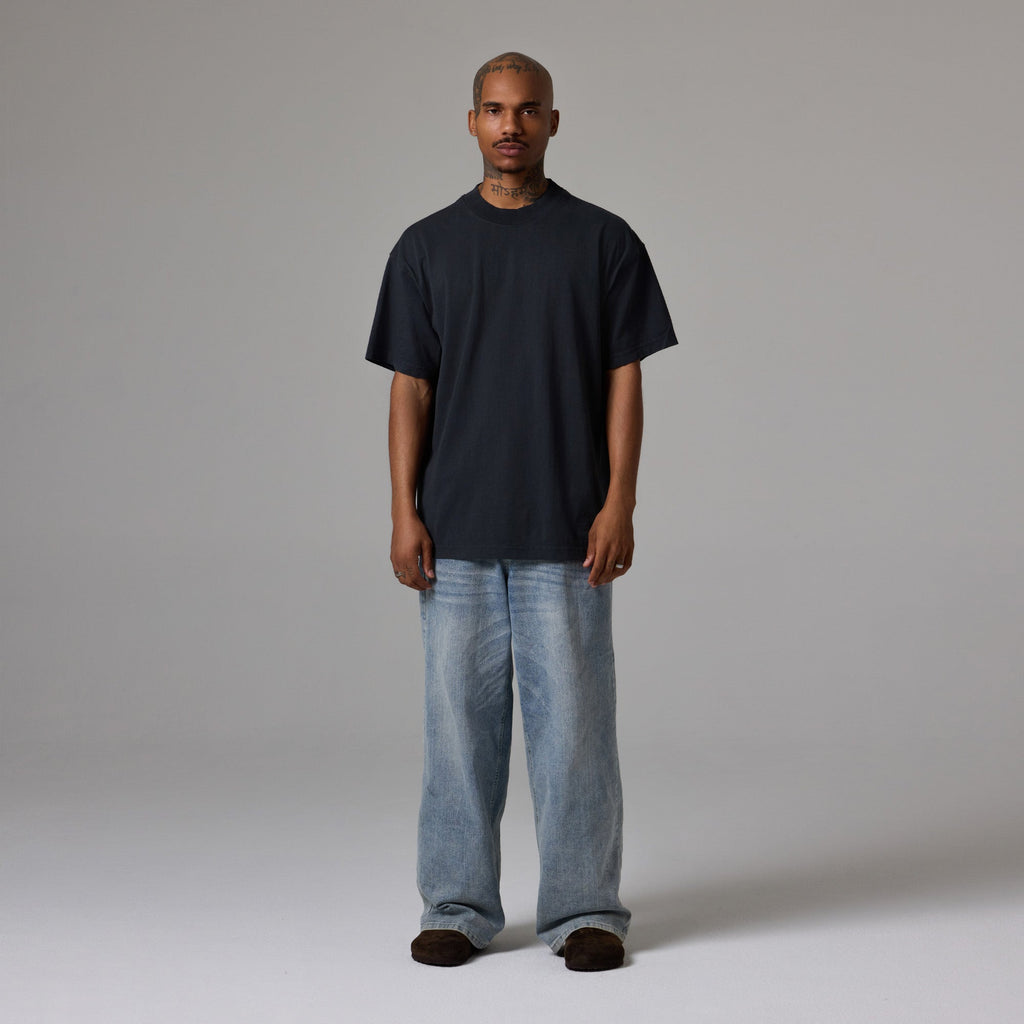MENS MOCK NECK TEE 6 PACK